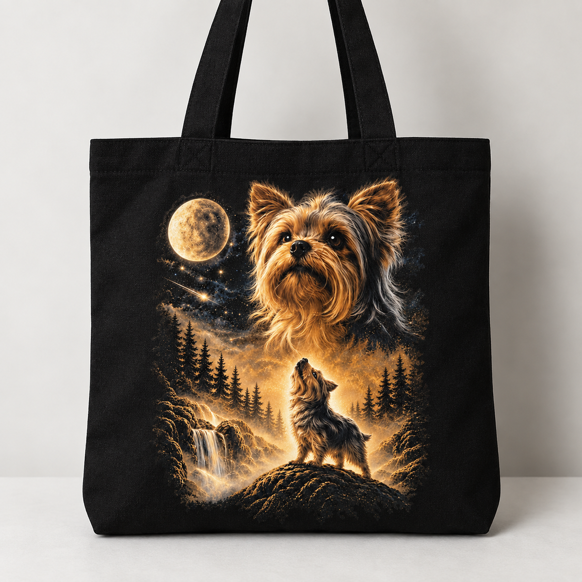 Yorkie Moonlit Wilderness – Yorkshire Terrier Dog Lover Gift