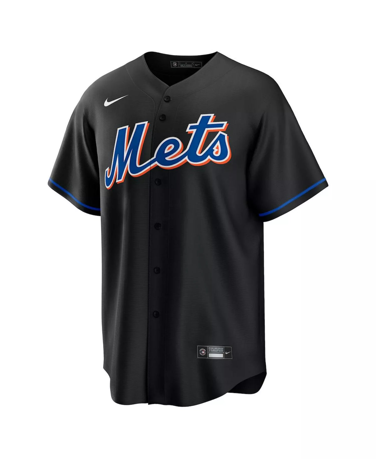 Men's Jacob deGrom Black New York Mets 2022 Alternate Replica Player Jersey