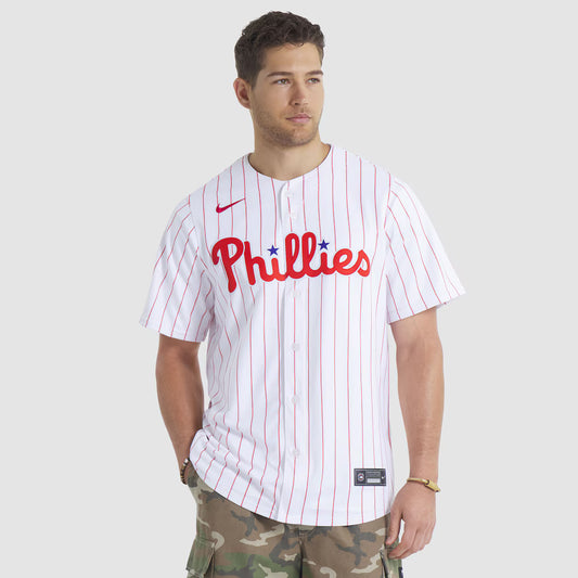Men's Philadelphia Phillies Bryce Harper White Home Limited Player Jersey