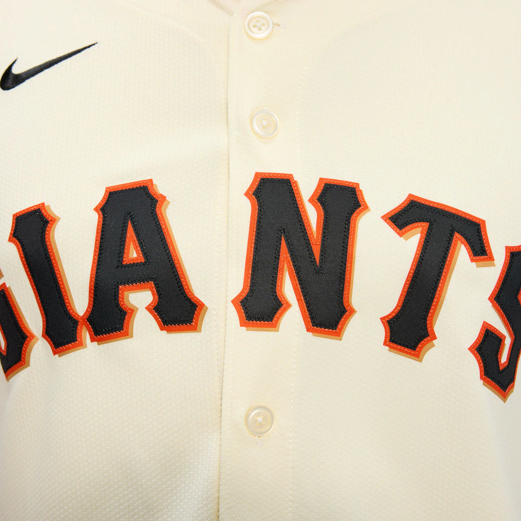 Men's San Francisco Giants Nike Cream Home Limited Jersey