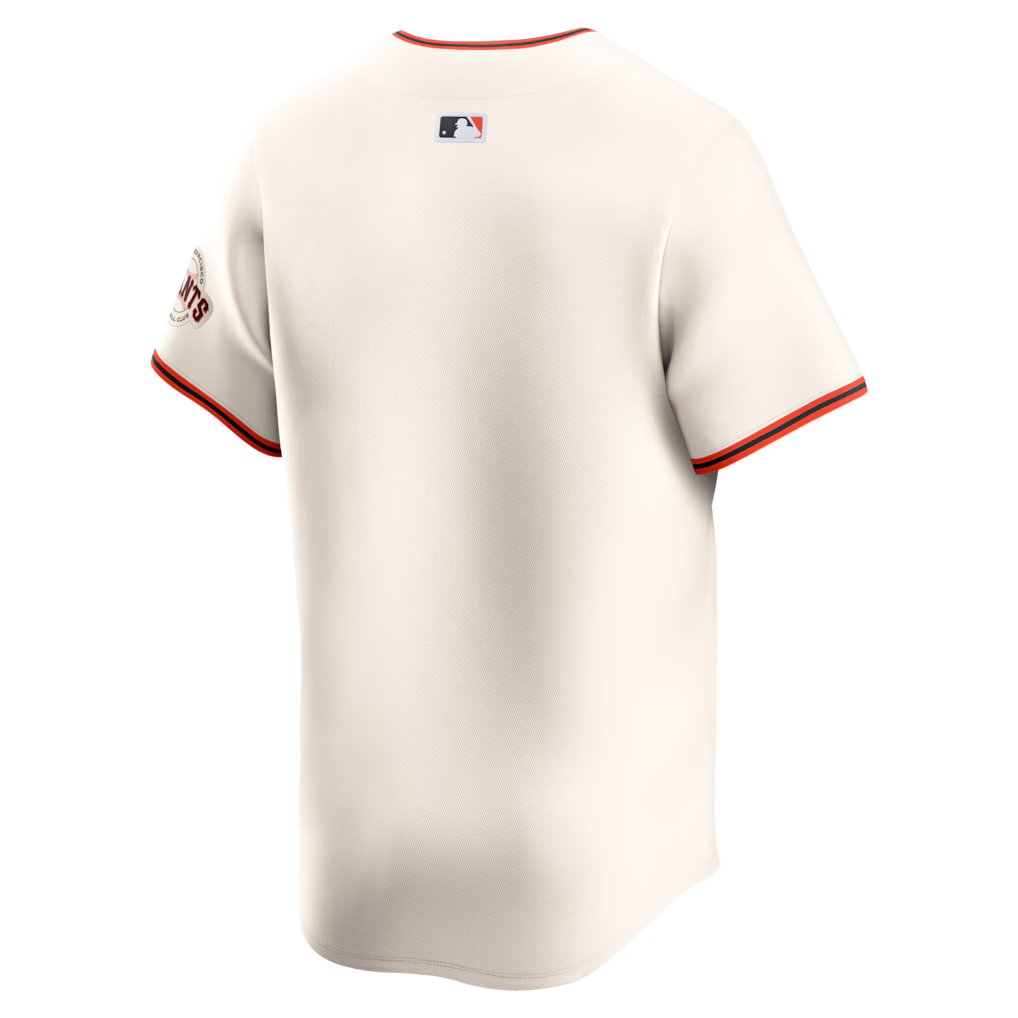 Men's San Francisco Giants Nike Cream Home Limited Jersey