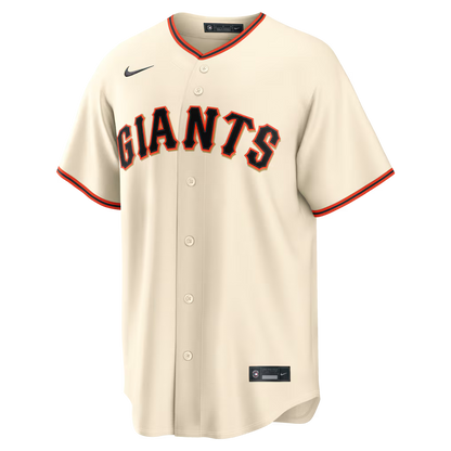 Men's San Francisco Giants Nike Cream Home Replica Jersey