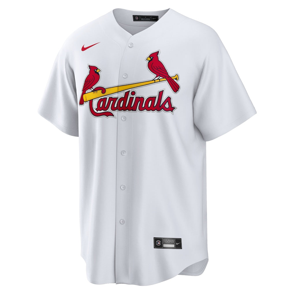 Men's St. Louis Cardinals Jordan Walker White Home Official Replica Player Jersey