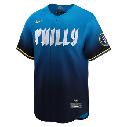 Men's Philadelphia Phillies Navy City Connect Limited Jersey