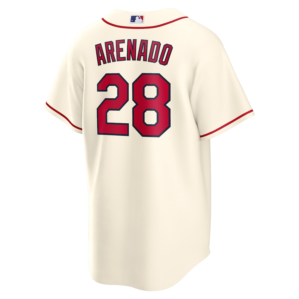Men's St. Louis Cardinals Nolan Arenado Cream Alternate 2 Replica Jersey