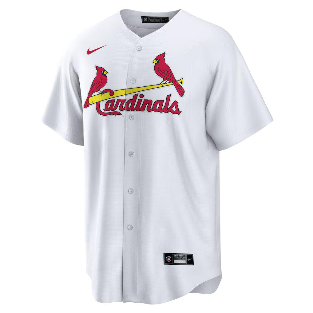 Men's St. Louis Cardinals Nolan Arenado White Home Official Replica Player Jersey