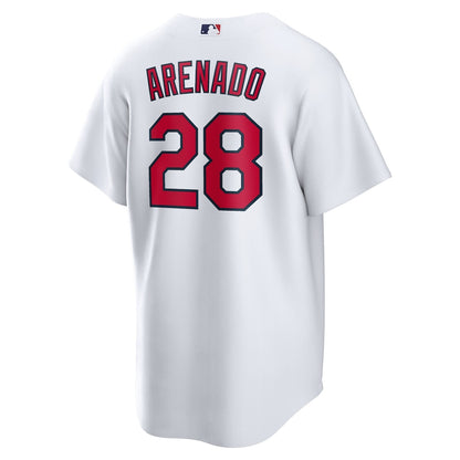 Men's St. Louis Cardinals Nolan Arenado White Home Official Replica Player Jersey
