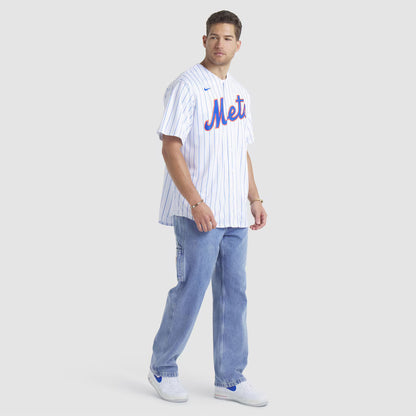 Men's New York Mets Pete Alonso White Home Replica Player Name Jersey