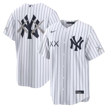 Men's New York Yankees Nike x KAWS White Stadium Jersey